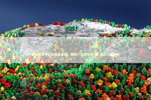 赛事突发中止的深层逻辑：规则、资源与车手心态的三维解析